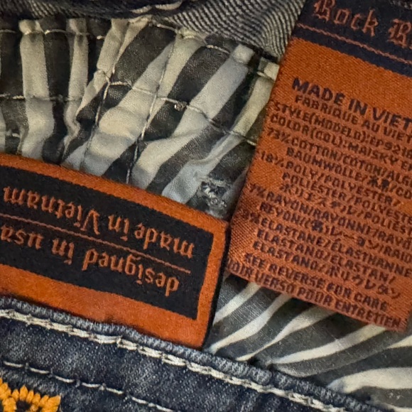 Rock Revival Women’s Maisky Easy Capri Jeans 34 - Picture 6 of 8